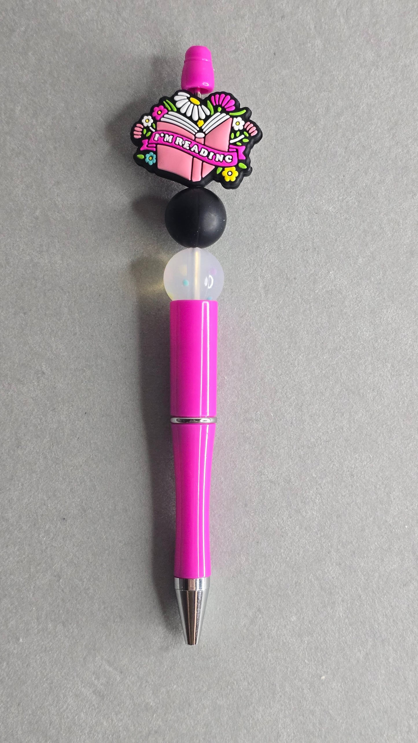 I'm Reading Pen - Pink/Black