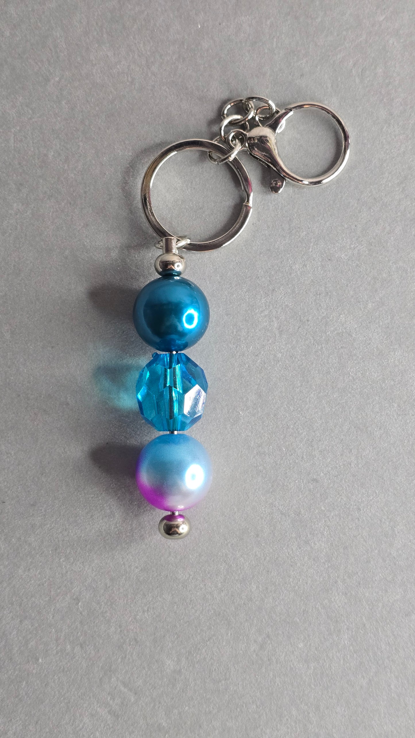Keychain - Blue to Pink and Blue