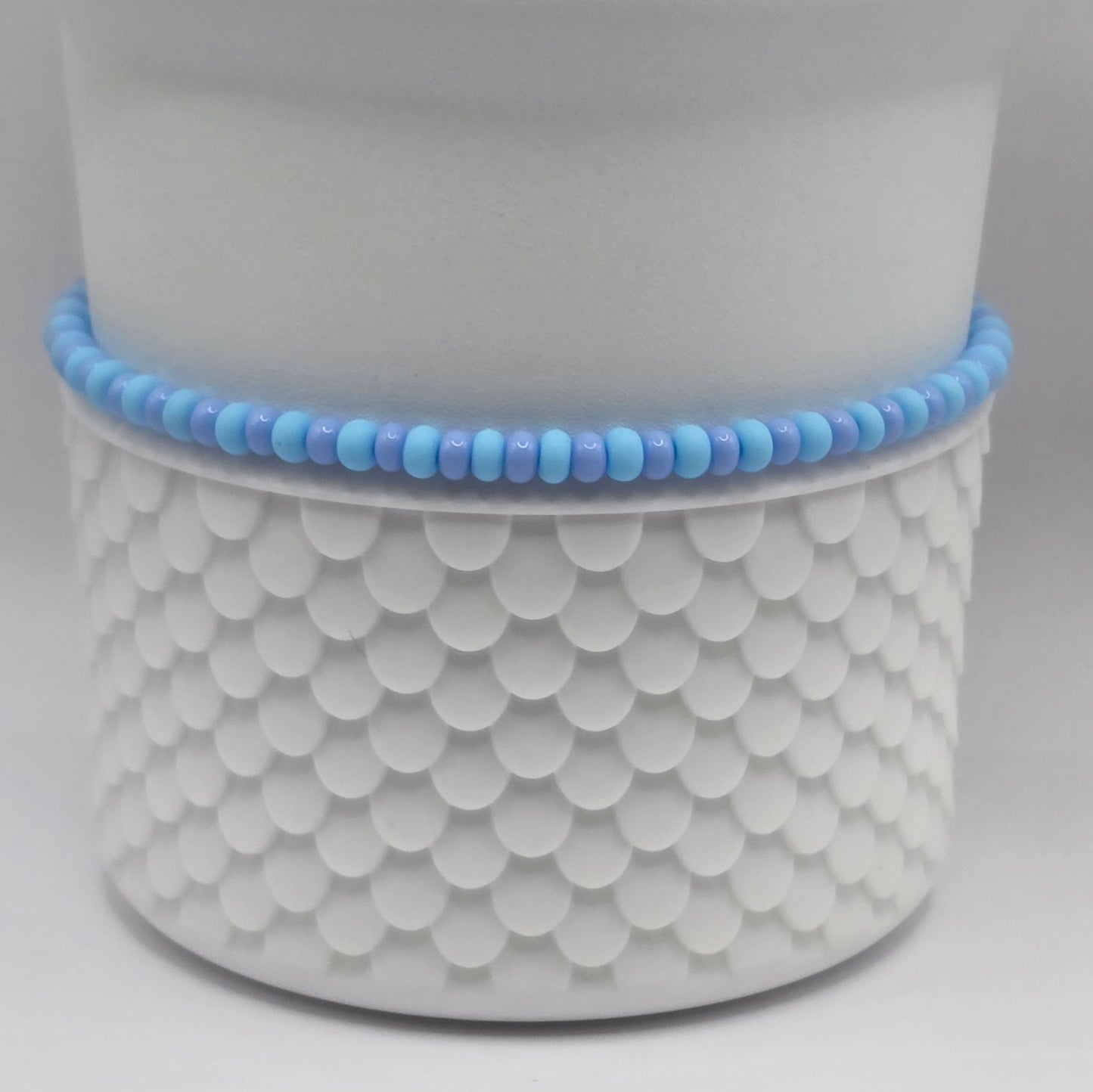 Boot Bracelet: Sky Blue and Periwinkle