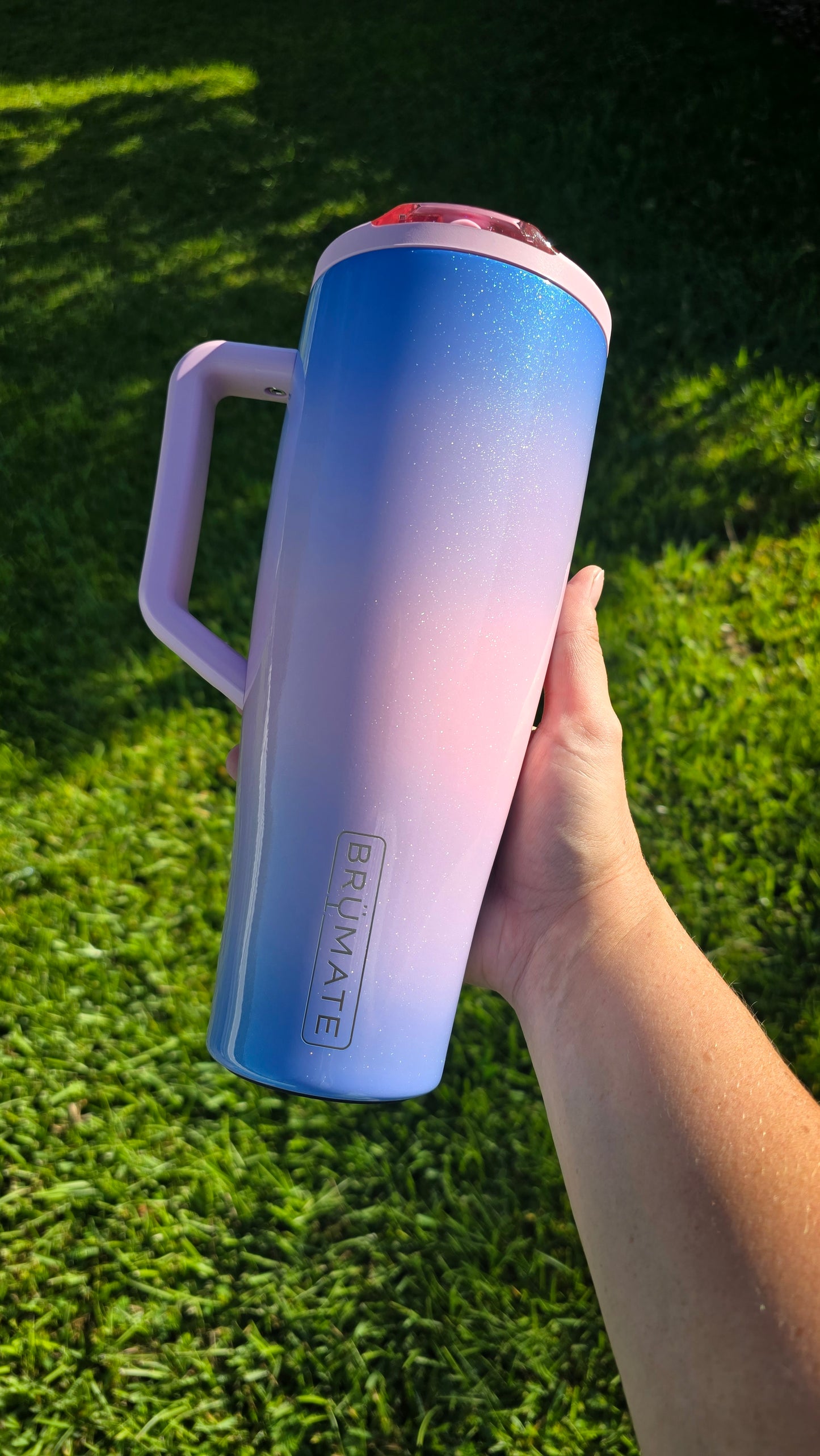 Custom Dyed Tumbler: 40oz Brumate Era Flip "Fairy Wishes"