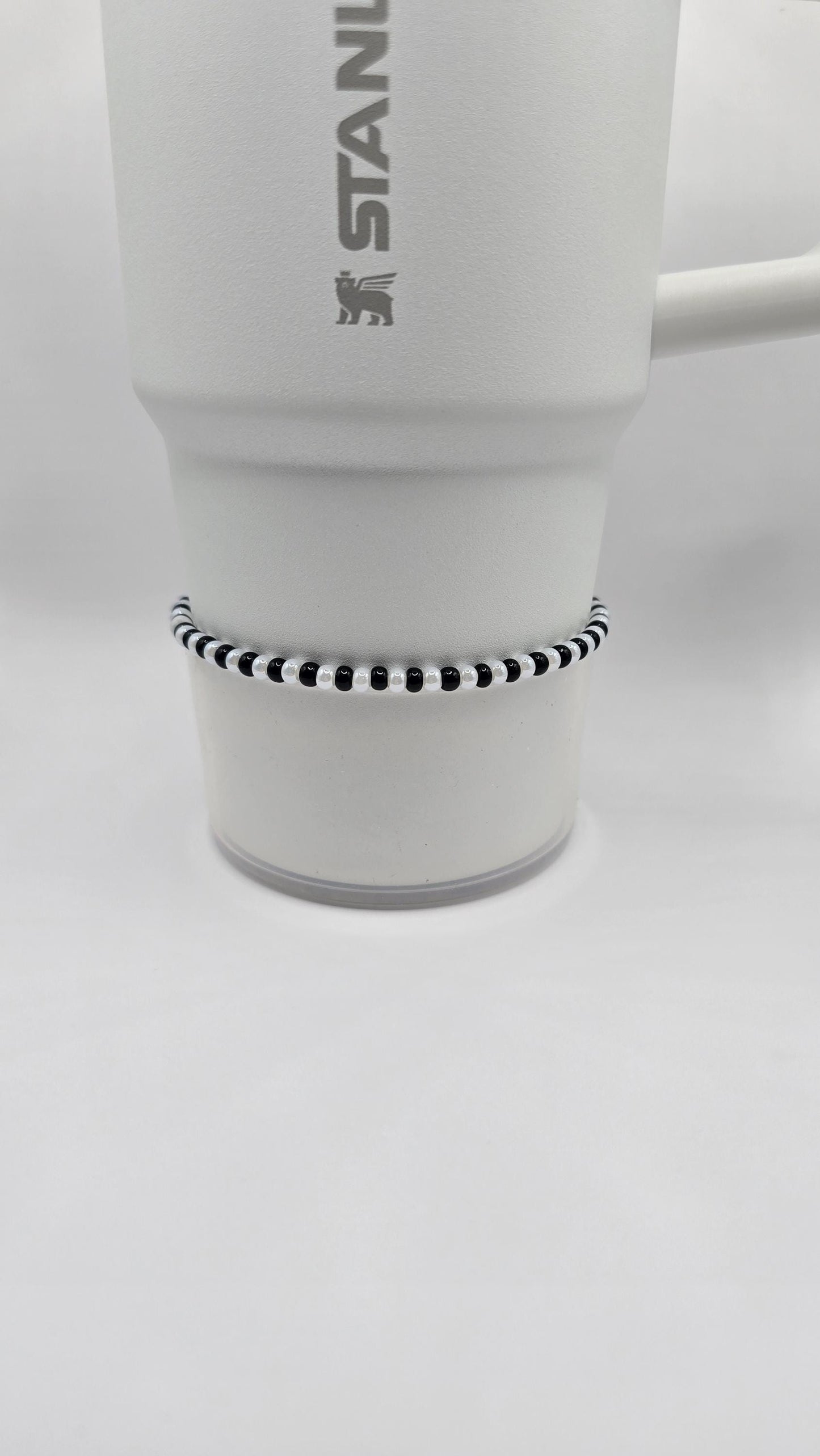 Boot Bracelet: Black and White