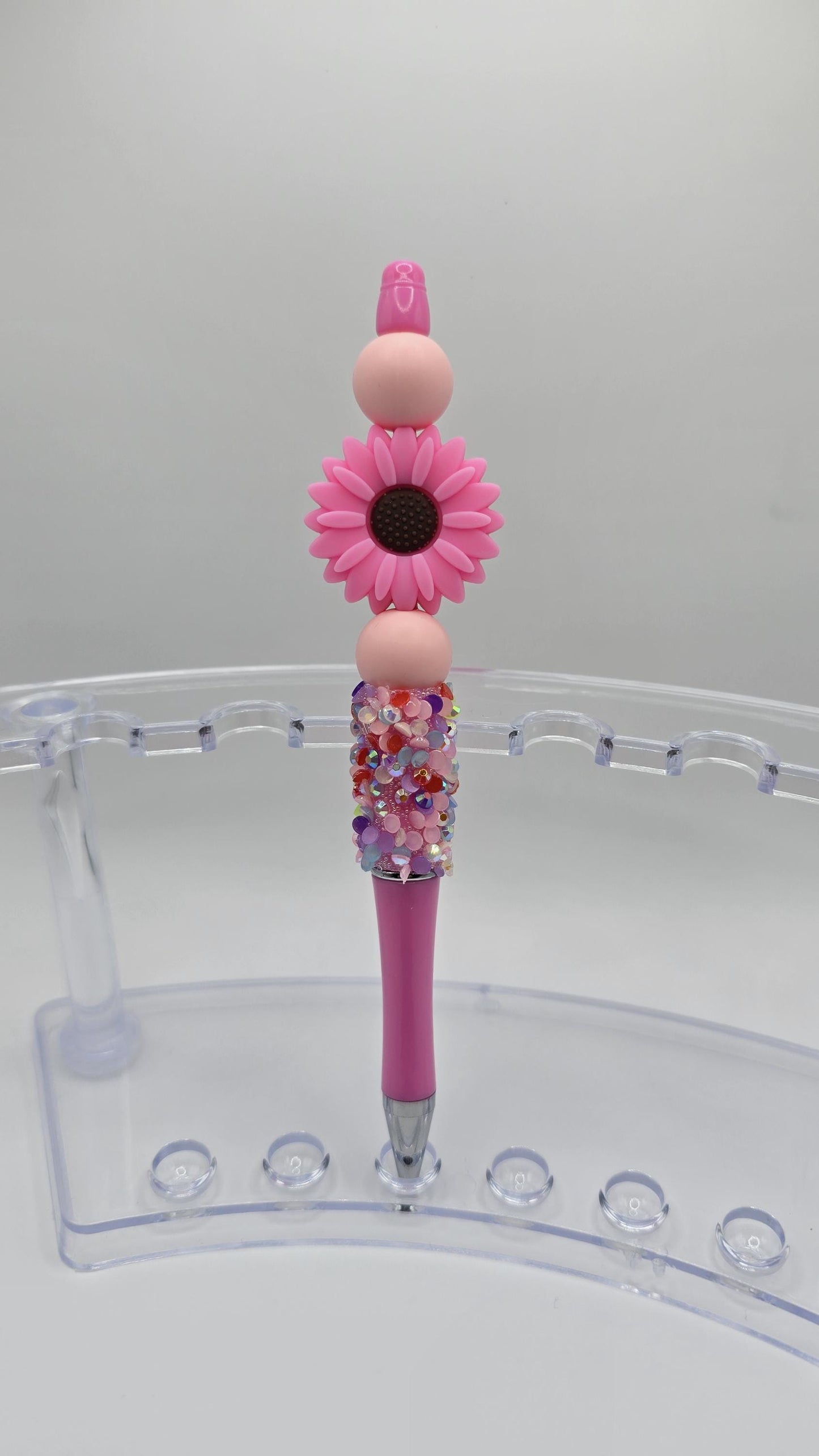 Ballpoint Pen: Pink Sunflower