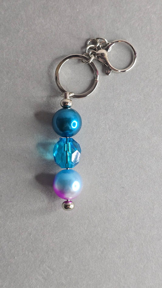 Keychain - Blue to Pink and Blue
