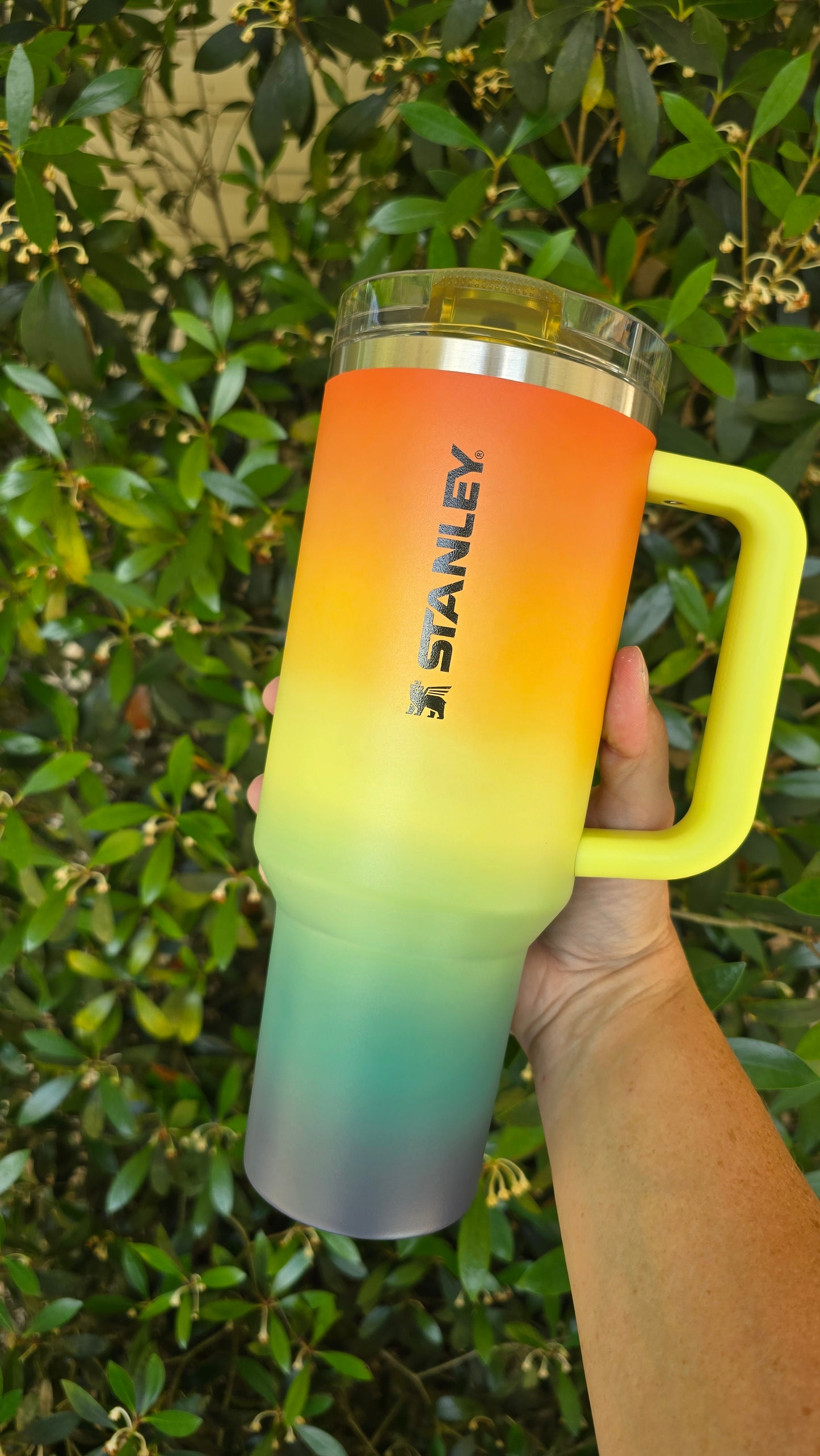 Ombre Rainbow Custom Dyed 40oz Protour Stanley