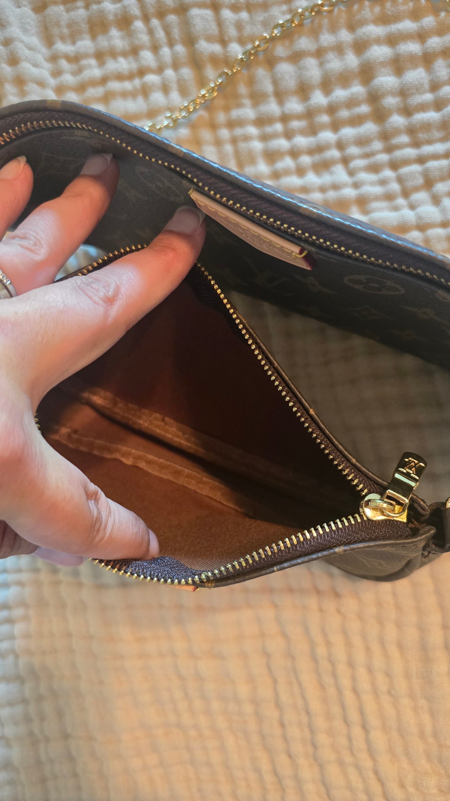 LV Inspired purse