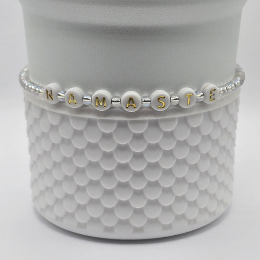 Boot Bracelet: Namaste