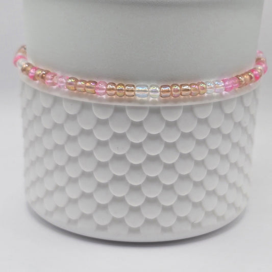 Boot Bracelet: Neutral Pink Mash-Up