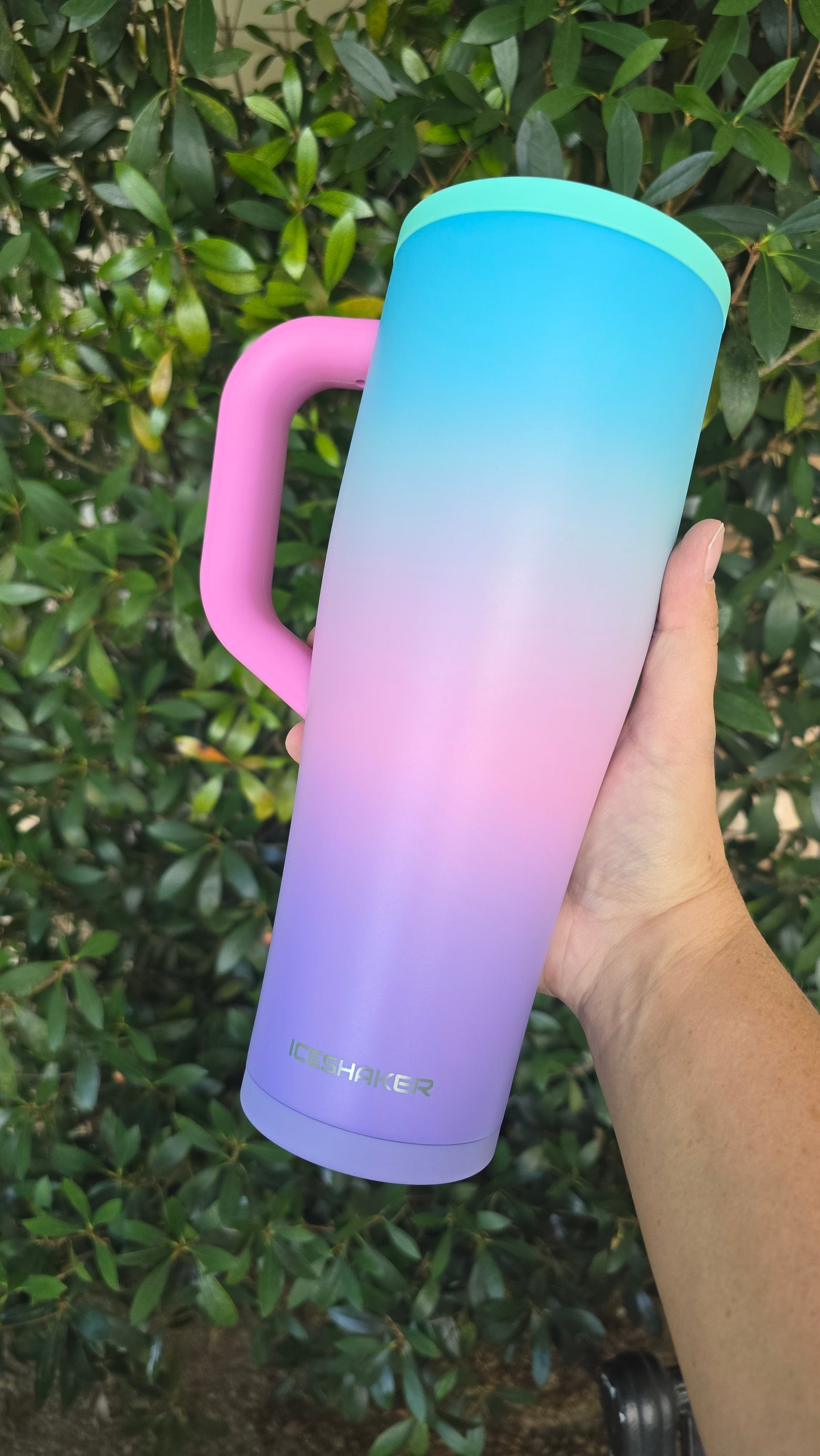 Custom Dyed Tumbler: 40oz Ice Shaker "Sweet Escape"