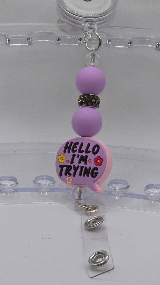 Badge Reel: Hello, I'm Trying