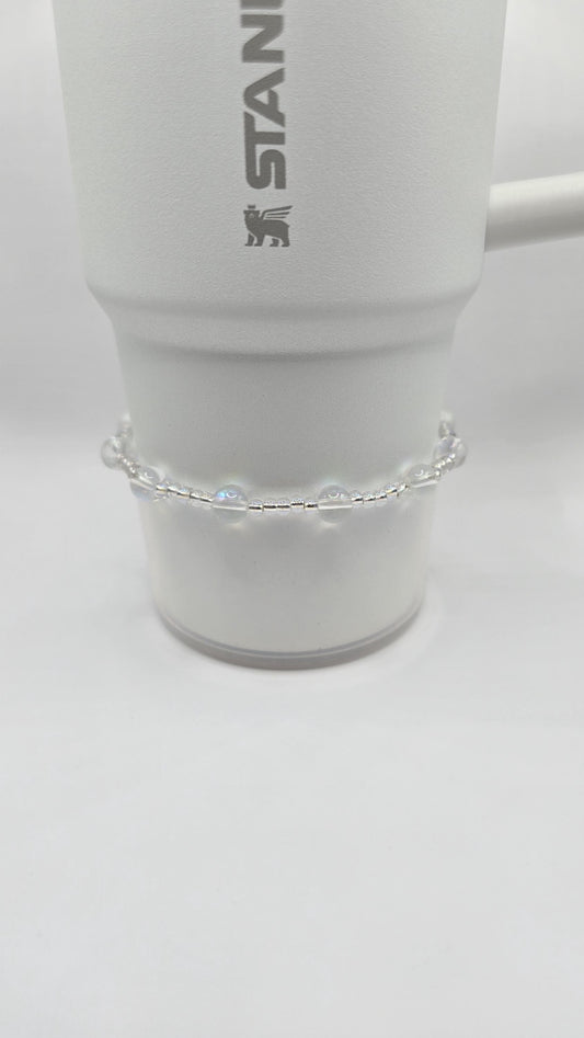 Boot Bracelet: Embellished Iridescent