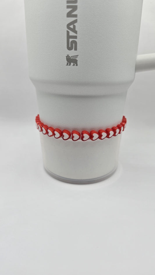 Boot Bracelet: Happy Hearts
