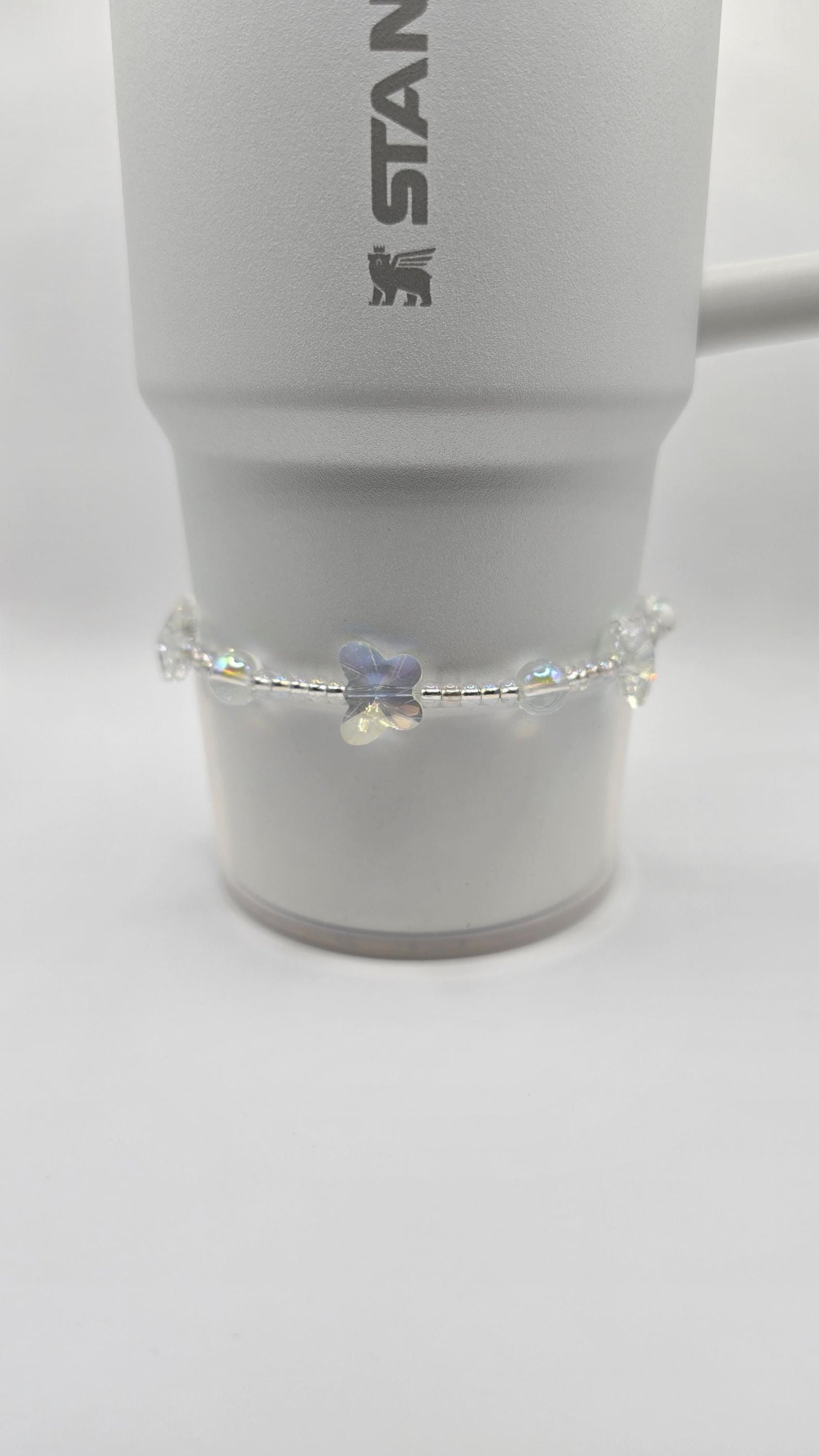 Boot Bracelet: Iridescent Butterflies