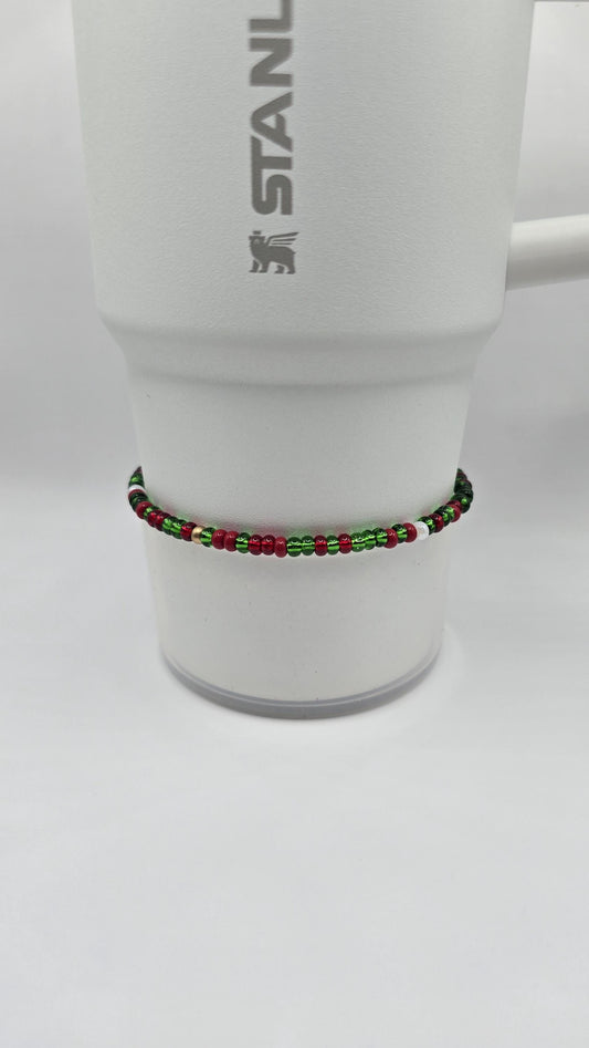Boot Bracelet: Christmas Mash Up