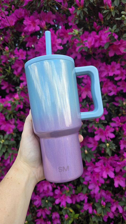 Custom Dyed Tumbler: Simple Modern 30oz
