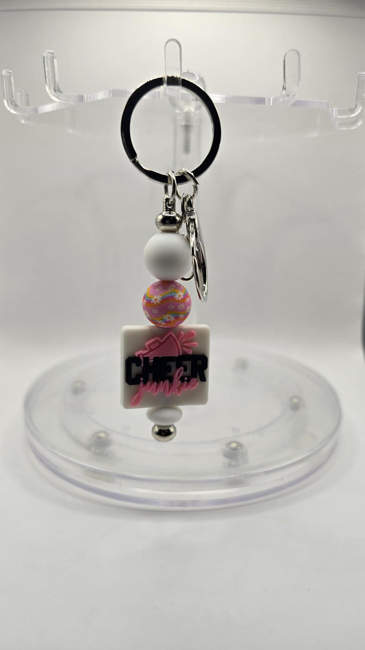 Key Chain: Cheer Junkie