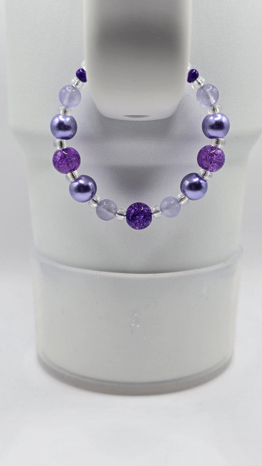 Handle Charm: Purple Mist