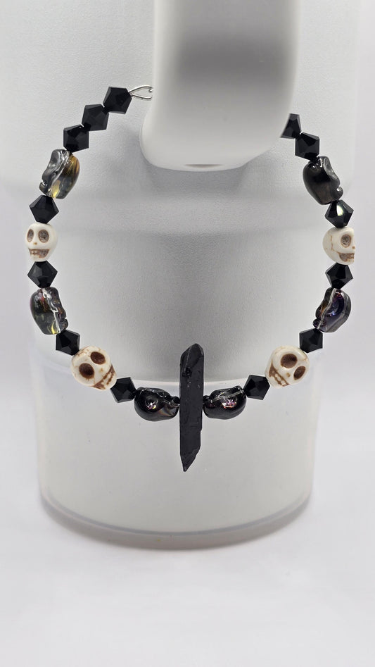Handle Charm: Crystal Skulls