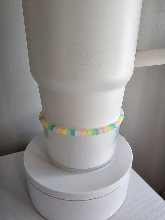 Pastel Boot Bracelet (GLOW IN THE DARK)