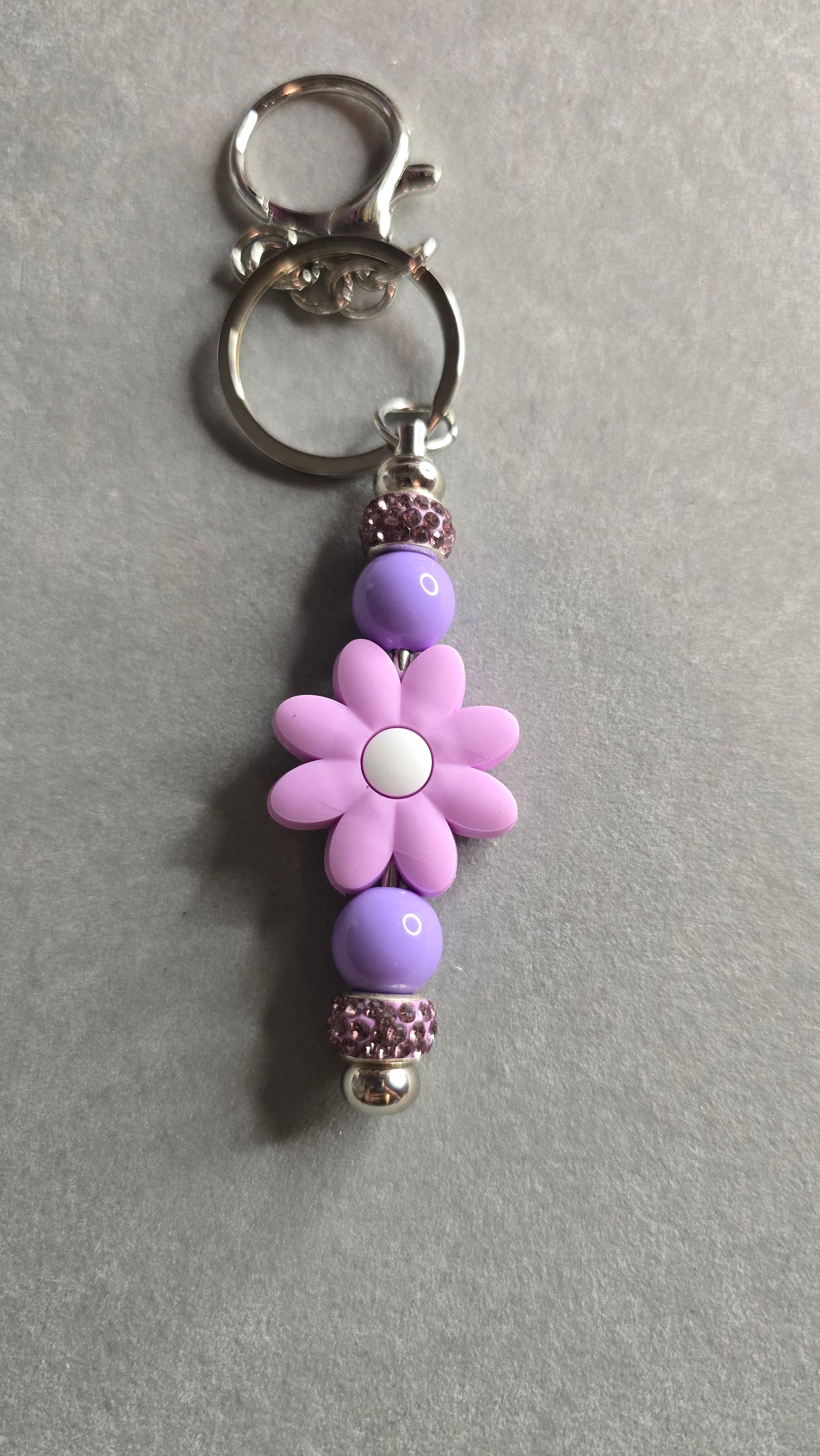 Keychain - Purple and Purple