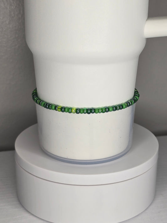 Green Goddess Boot Bracelet