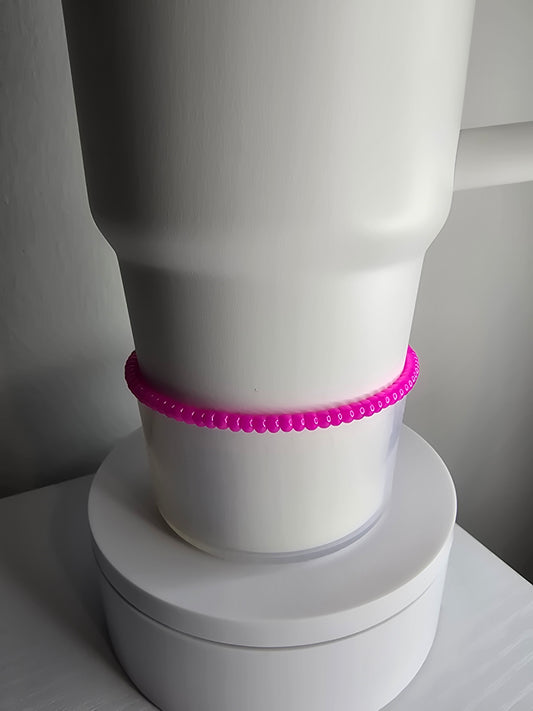 Hot Pink Single Boot Bracelet