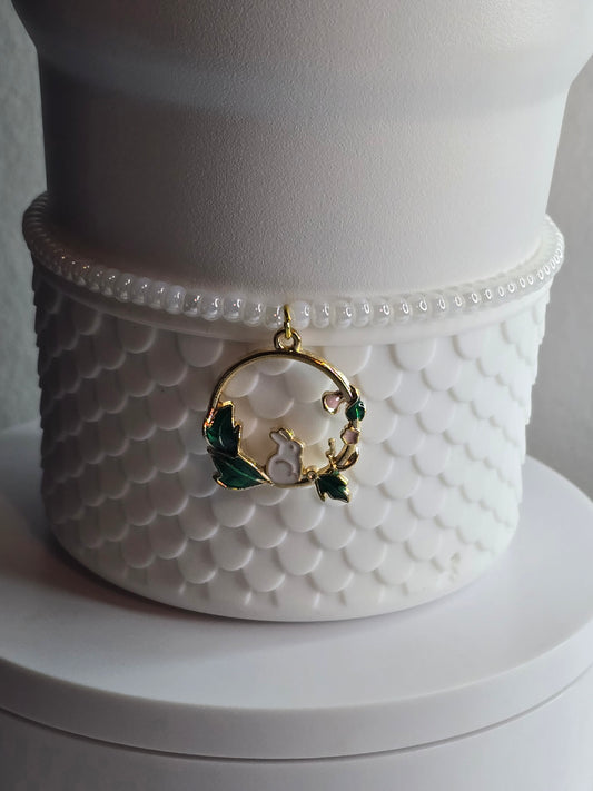 White Rabbit Boot Bracelet
